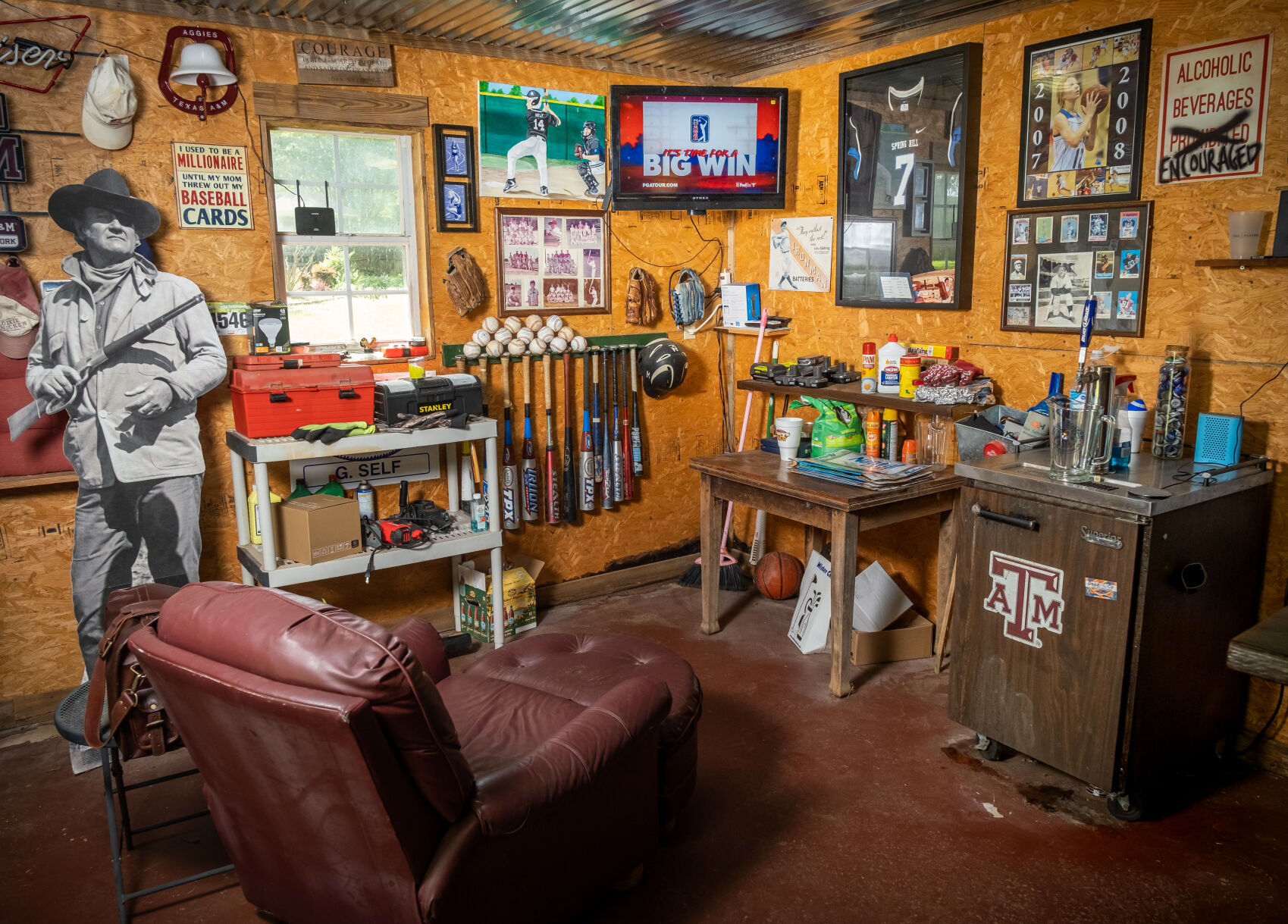 Steven Self's Man Cave